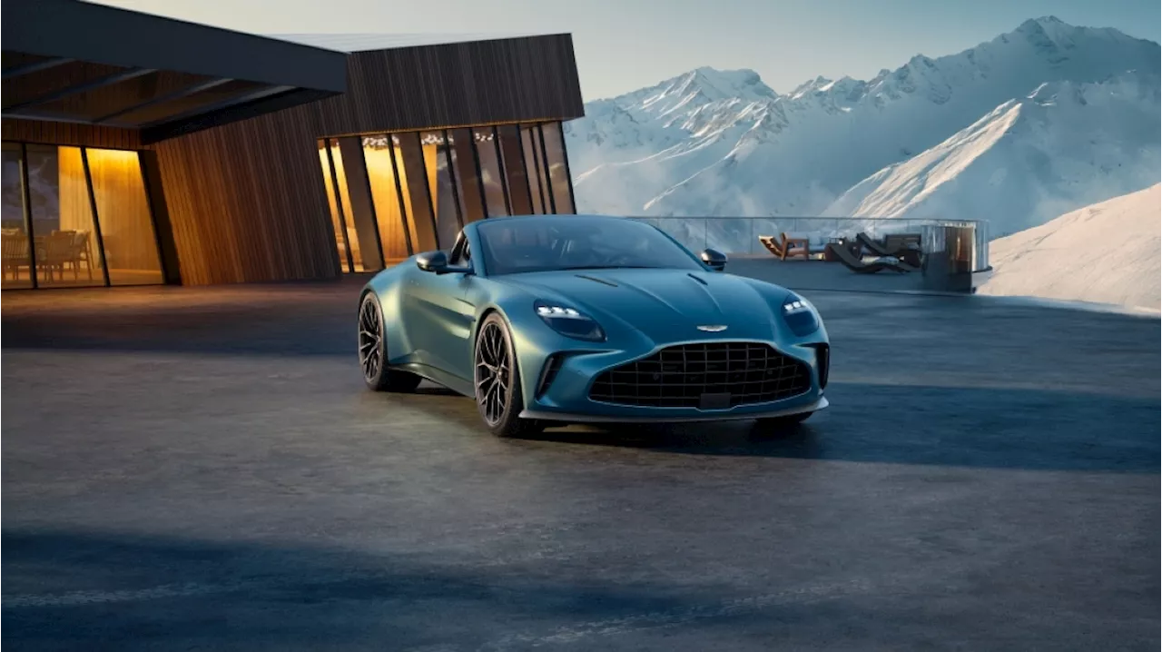 Aston Martin reveals new Vantage Roadster