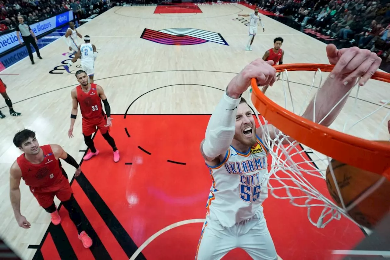 Gilgeous-Alexander Powers Thunder to Victory Over Trail Blazers