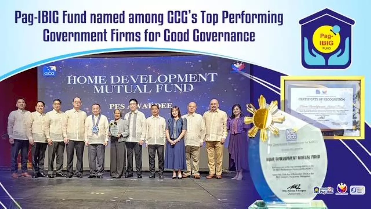 Pag-IBIG among top performing govt firms