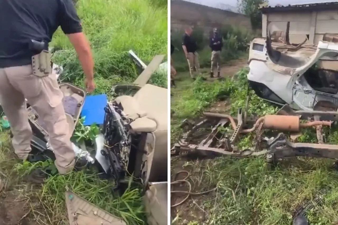 Hijacked Toyota Fortuner stripped bare in under an hour: Video