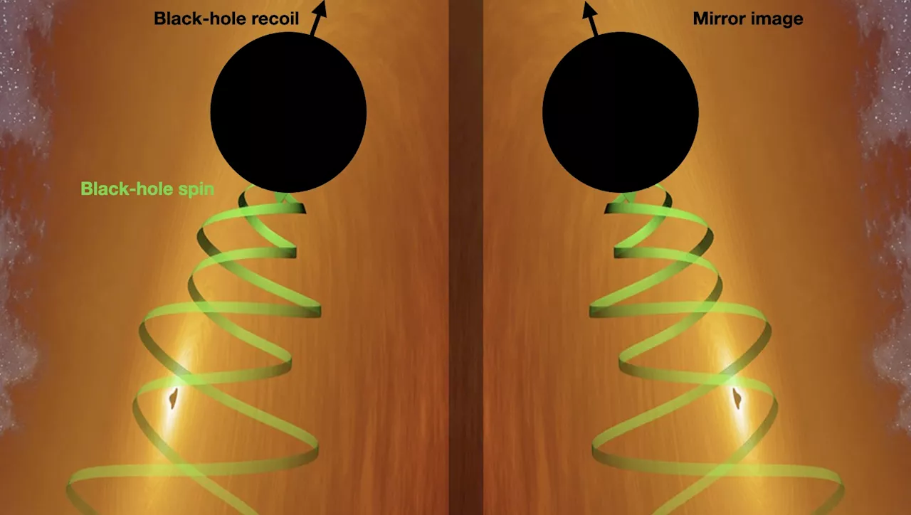 Black Hole Recoil Tests Symmetry of Space and Time