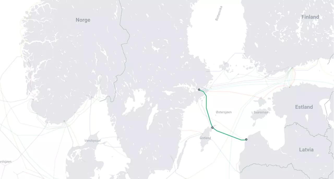 Skadet kabel i Østersjøen: Etterforsker «grov sabotasje»