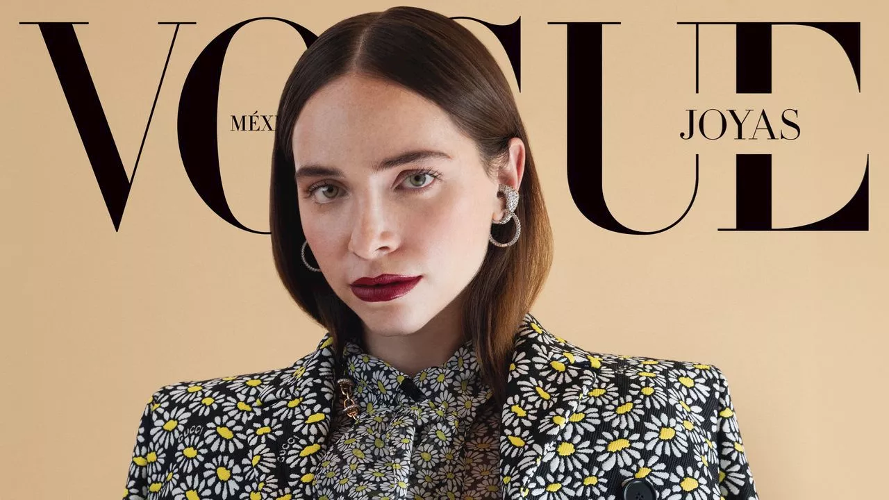 Minnie West en la portada de Vogue Joyas