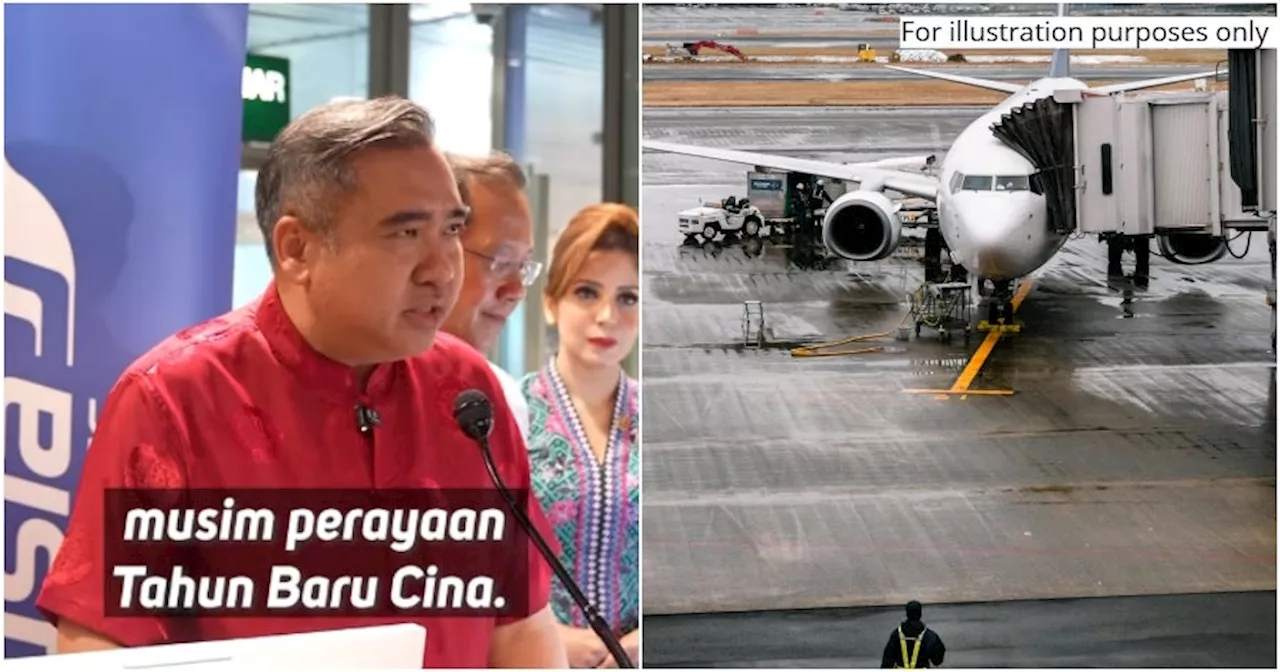 Anthony Loke: Complaints About Expensive Flight Tickets During the Festive Season Have Reduced this Year