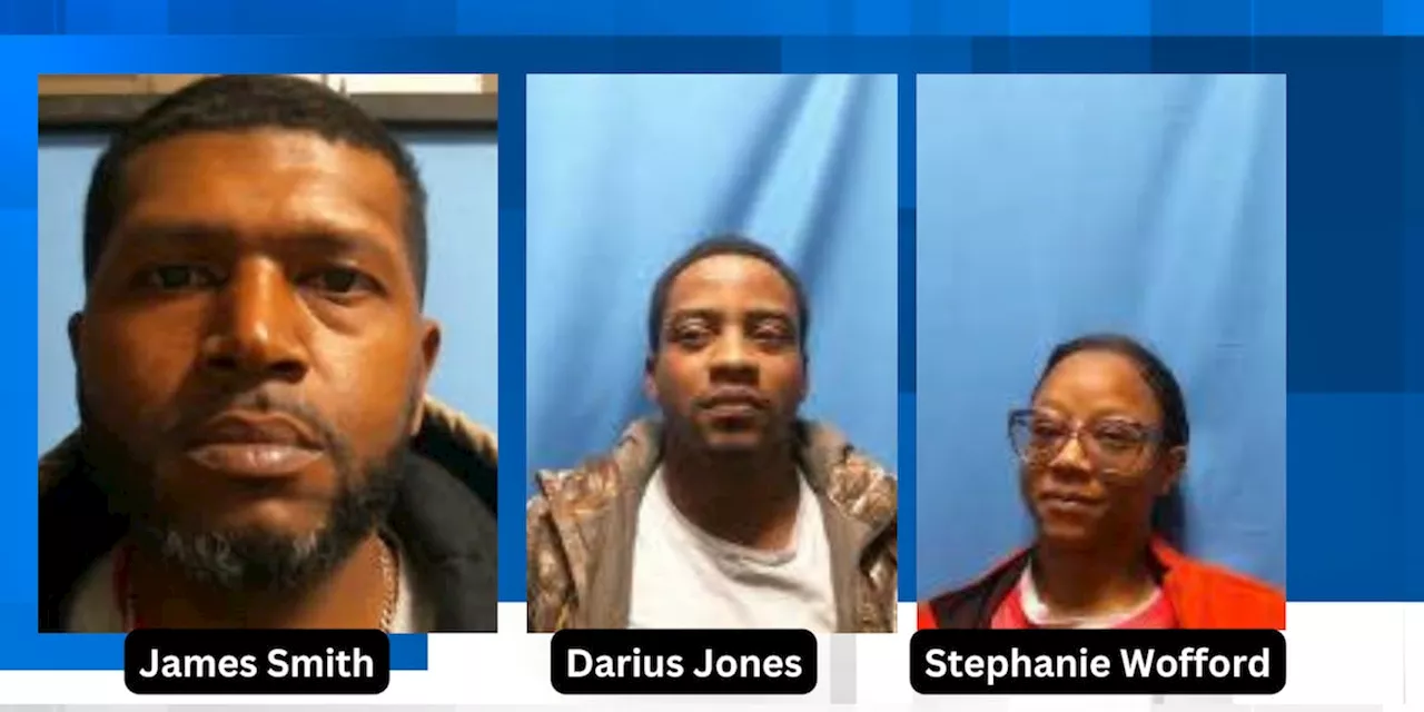 3 charged after trafficking cocaine from Mississippi to Alabama with child in car