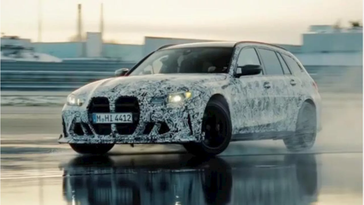 BMW Teases Even Hotter M3 Touring - M3 CS Touring Expected