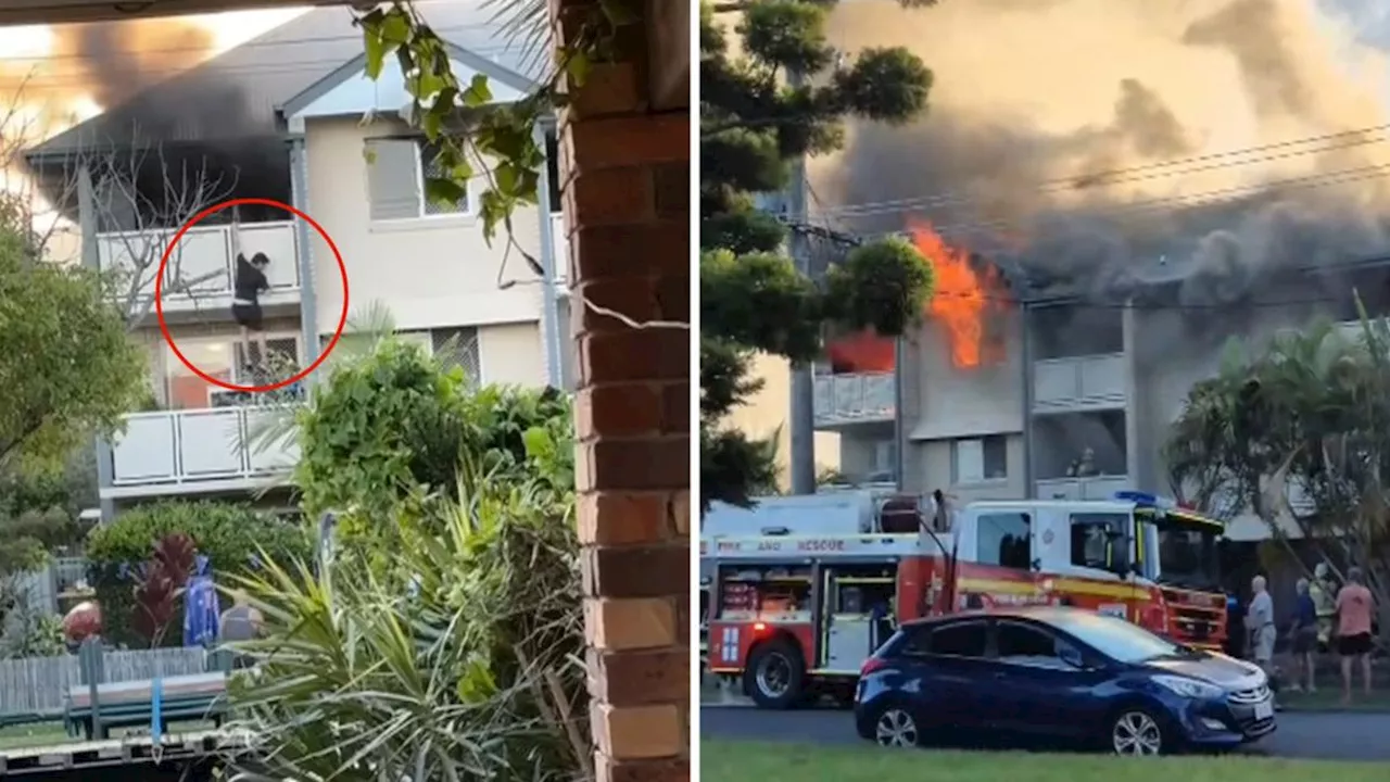 Gold Coast Man Makes 'Spider-Man' Escape from Burning Home