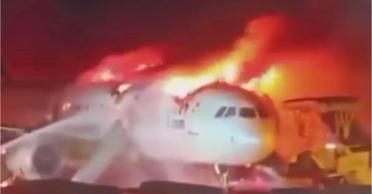 Passenger Plane Evacuated After Fire at South Korean Airport