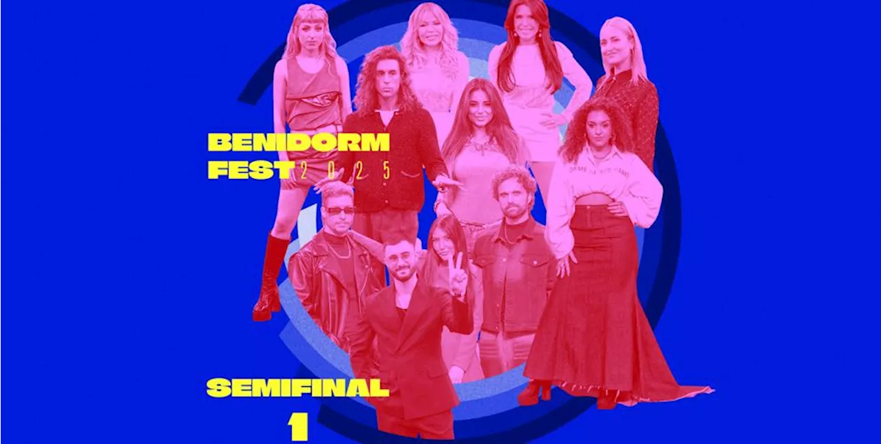 Primera semifinal del Benidorm Fest 2025: horario y dónde ver en televisión y online hoy