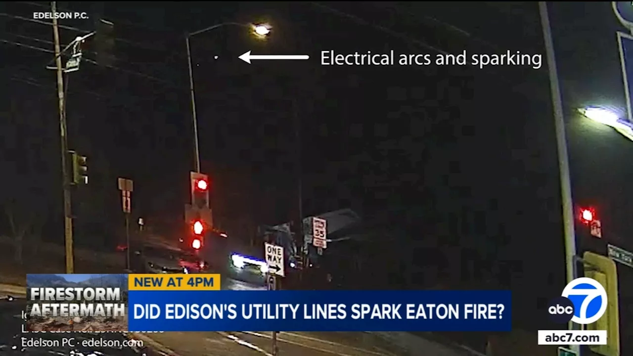 New video raises questions whether SoCal Edison power lines sparked Eaton Fire