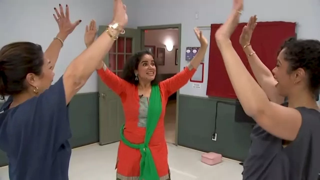 Bhangra Folk Indian Dance class provides an intense, joyful workout; Eyewitness News tries it out