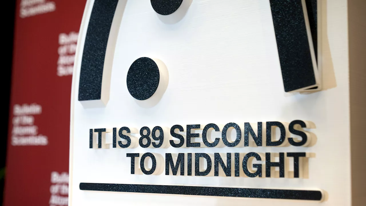 Doomsday Clock Set at 89 Seconds to Midnight, Closest Ever