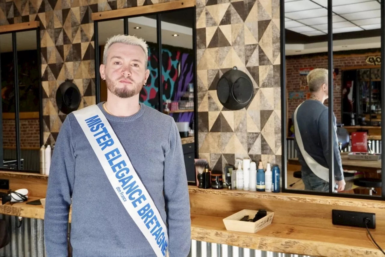 Mister Élégance France: Le coiffeur breton Antoine Le Guillou se prépare à défier les épreuves