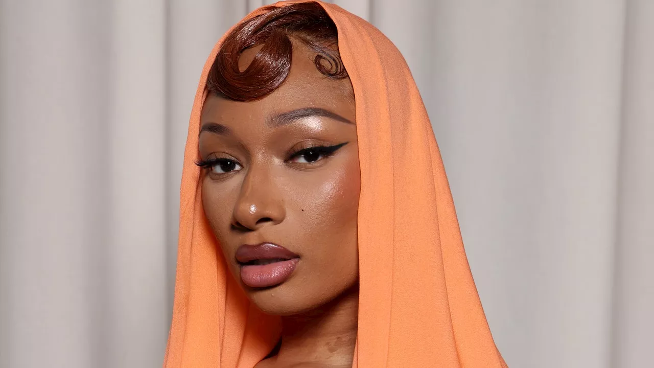 Megan Thee Stallion's Couture Week Manicure Is a Mix-and-Match Masterpiece