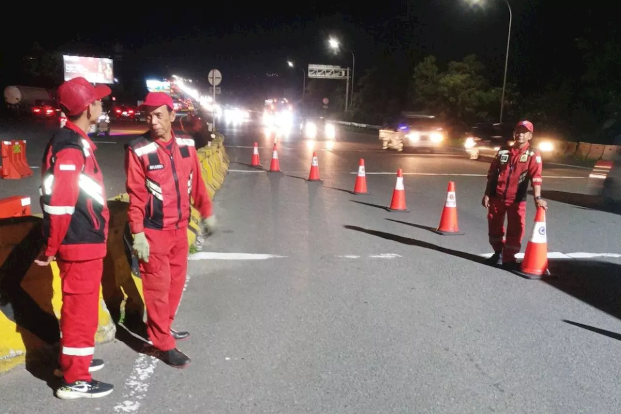 Contraflow di Tol Jagorawi Arah Jakarta Ditutup