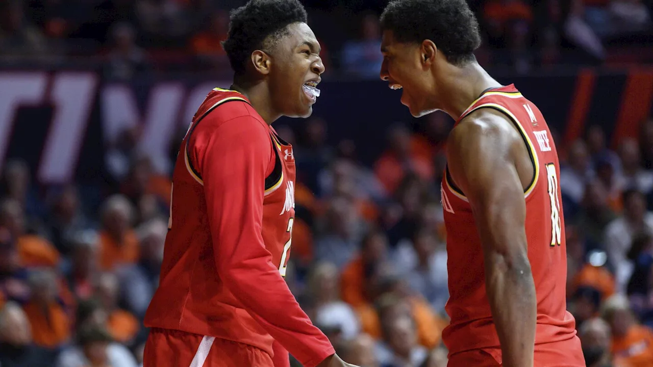 AP men's player of the week: Julian Reese leads Maryland to pair of road wins