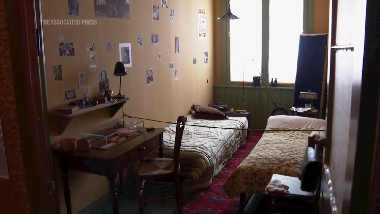 Full-scale replica of Anne Frank's hidden annex opens in NYC