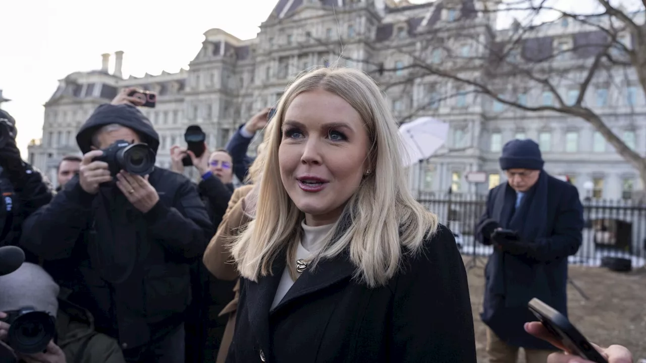 Karoline Leavitt, youngest White House press secretary, will make her debut in the briefing room