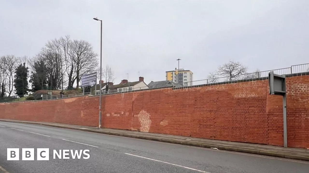 Ninety-foot wall in Northampton to be ‘transformed’ by mural