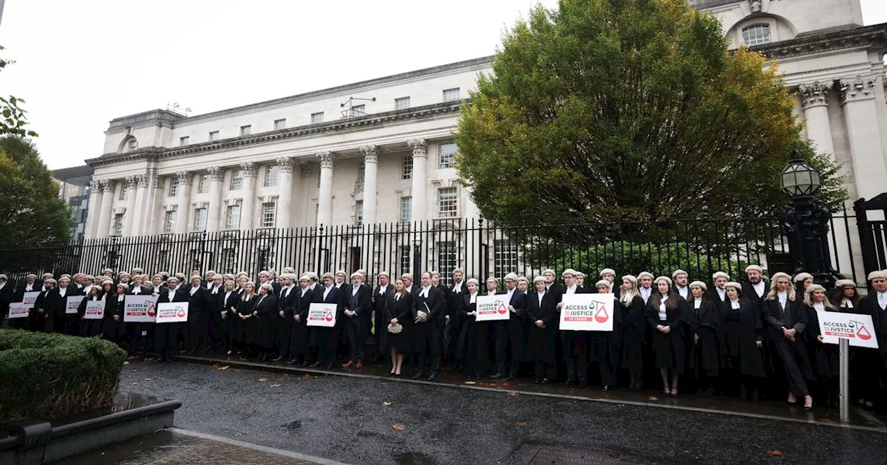 Criminal Barristers Extend Strike in Northern Ireland, Delaying High-Profile Cases