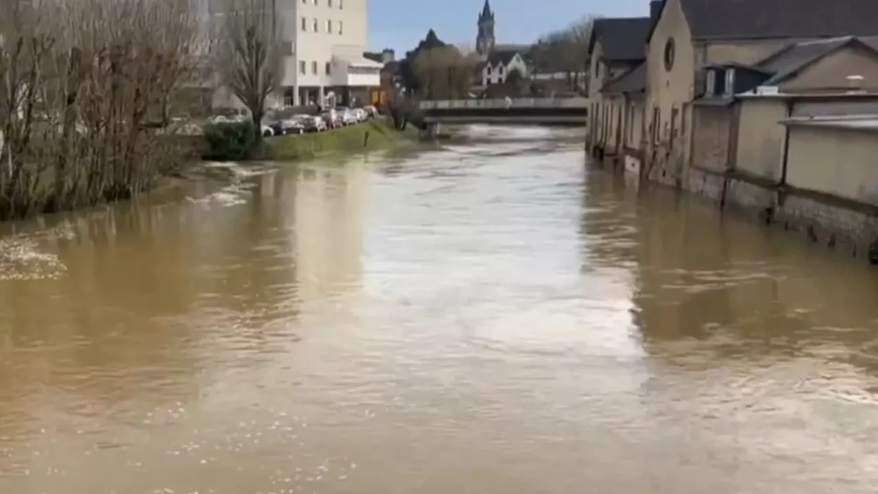 Tempête Herminia: Inondations en Normandie