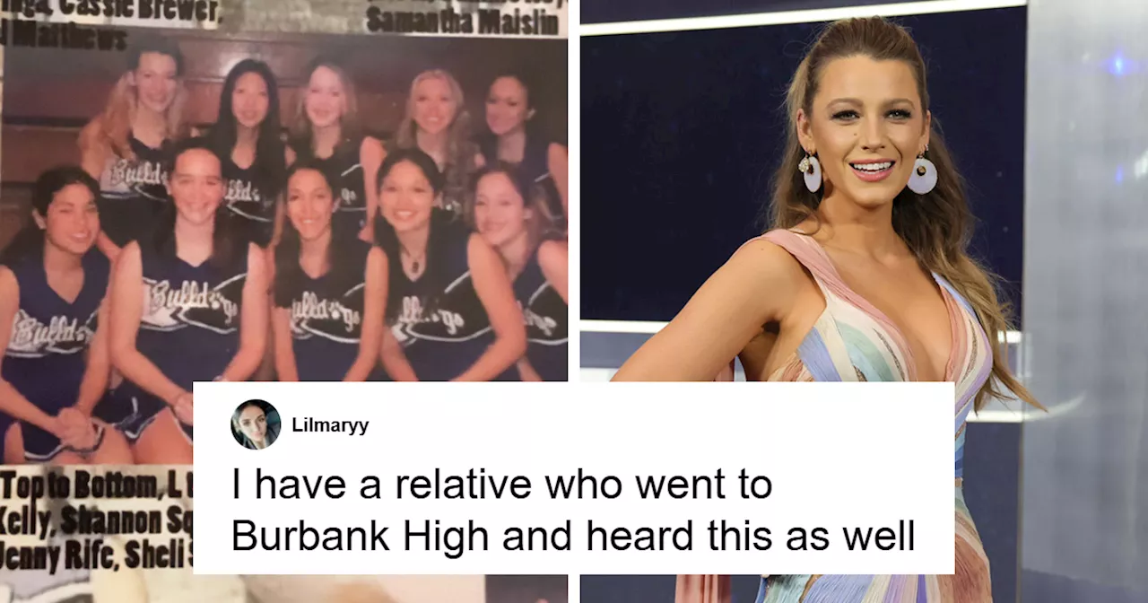 Celebrity Hairstylist Claims Blake Lively Was 'Not a Nice Girl' In High School