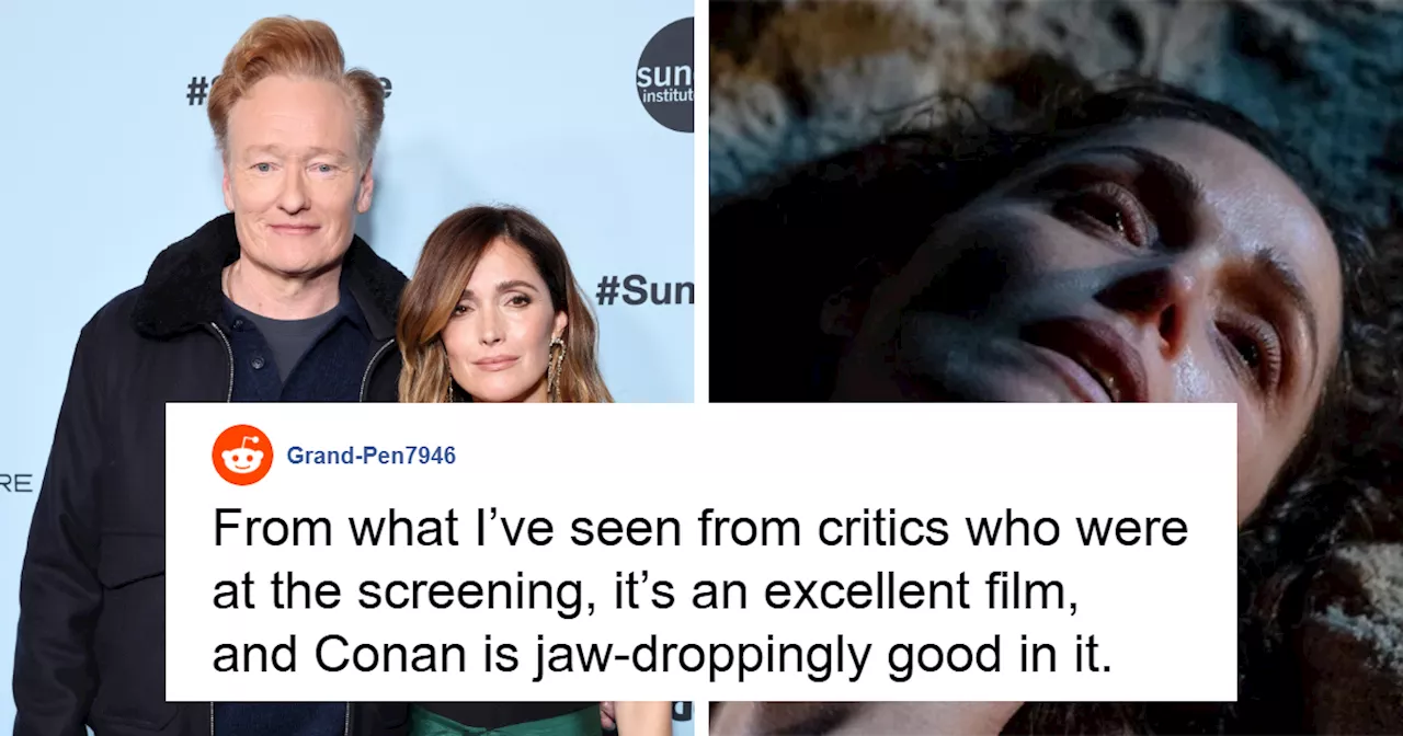 Conan O’Brien And Rose Byrne's 'Brutal' Film Stuns Audiences At Sundance: 'Jaw-Droppingly Good'