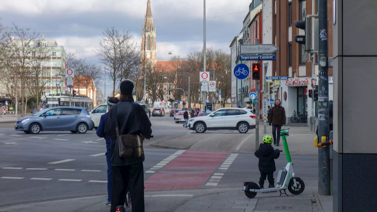 E-Scooter-Fahrer ignorieren rote Ampel am häufigsten