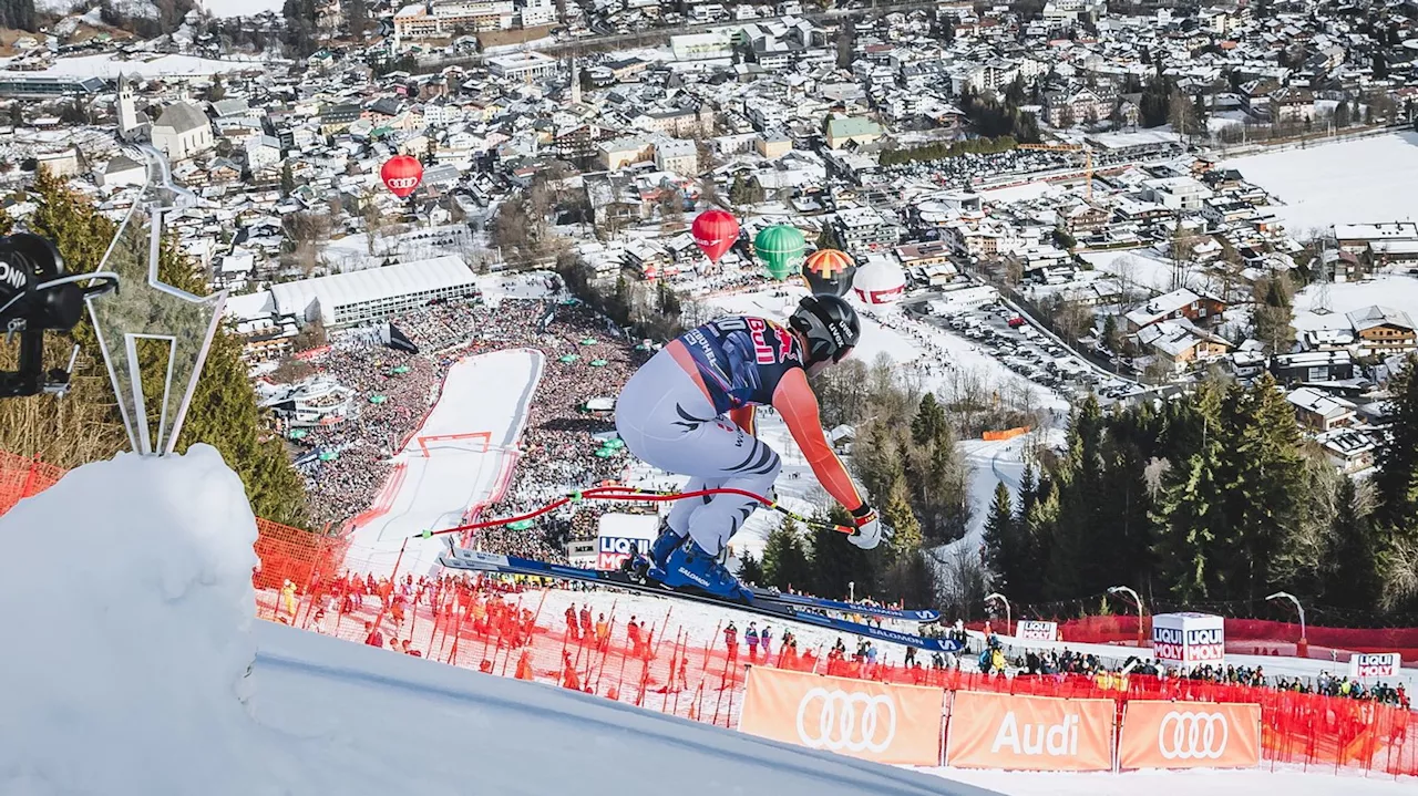 Ski Alpin Abfahrt in Kitzbühel - Frauen kehren auf die Streif zurück