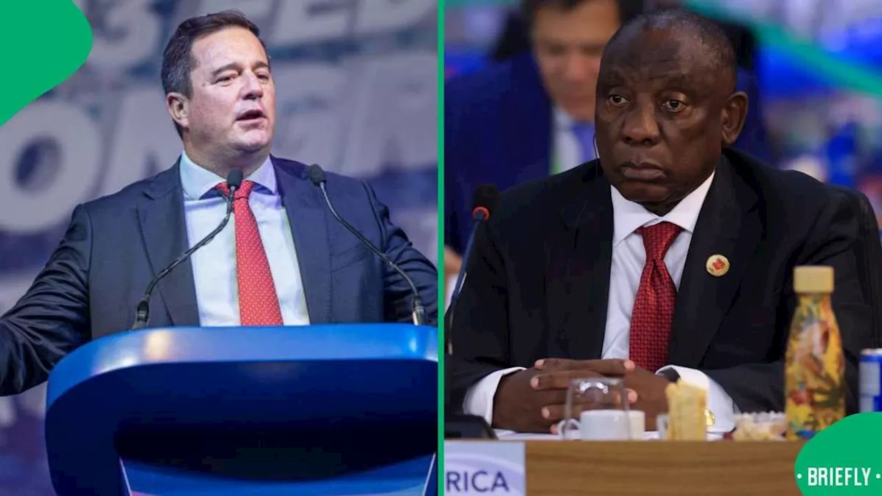 Democratic Alliance Expected To Meet With Cyril Ramaphosa To Discuss Expropriation Act