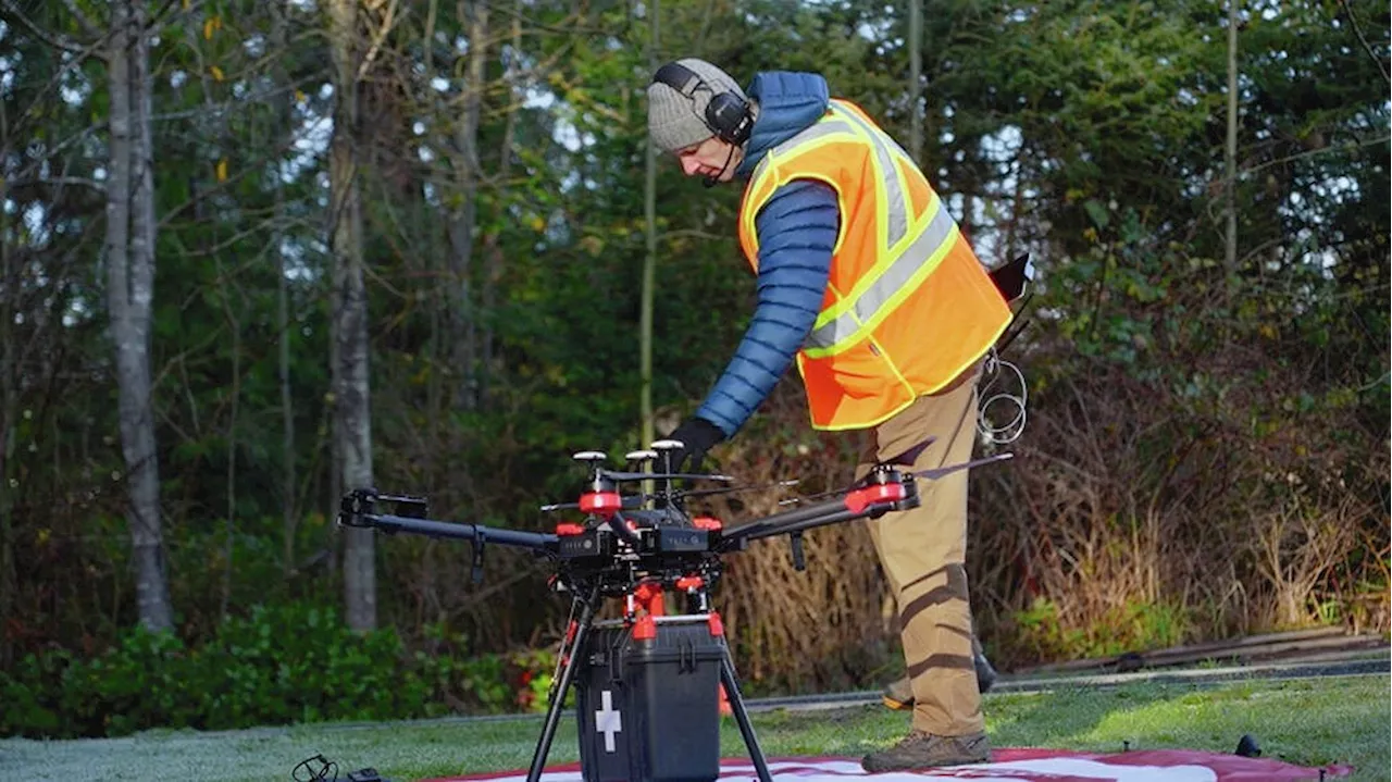 Island Health Explores Drone Delivery for Remote Communities