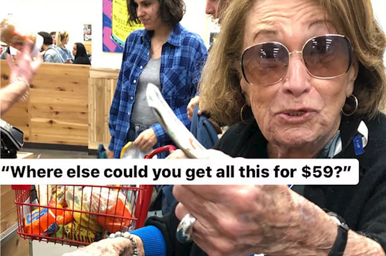 My 92-Year-Old Grandma Gives Her Expert Trader Joe's Shopping Tips