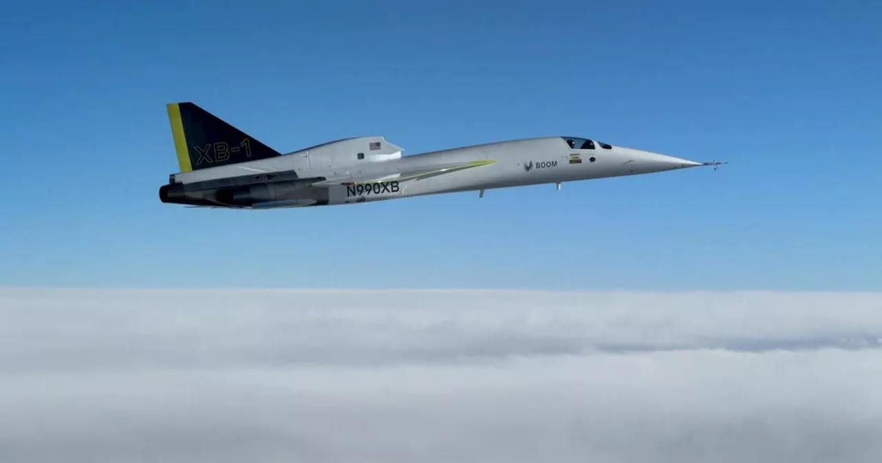 Boom Supersonic's XB-1 Makes History: First Civilian Jet to Break Sound Barrier