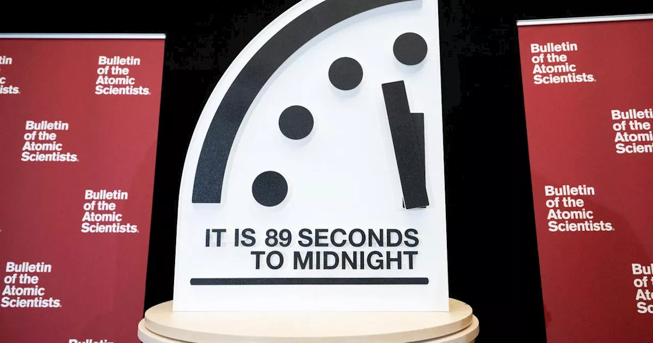 Doomsday Clock Moved to 89 Seconds to Midnight, Closest to Catastrophe Ever