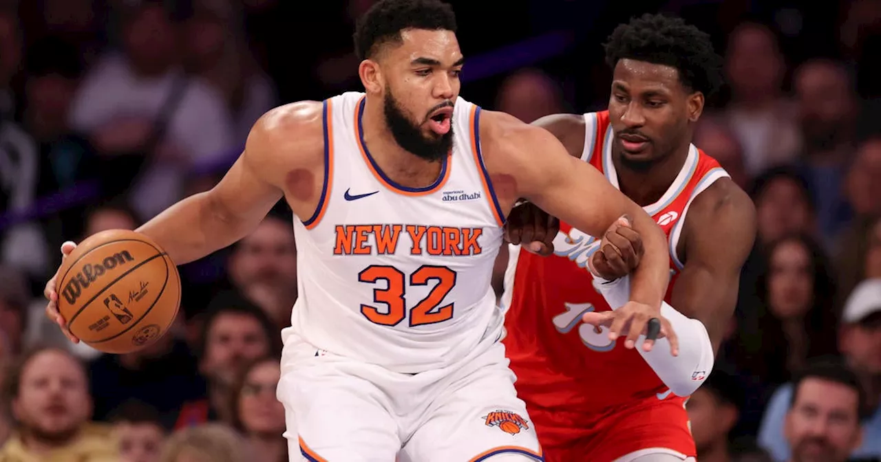 Knicks' blazing offense puts 7 in double figures in rout of surging Grizzlies