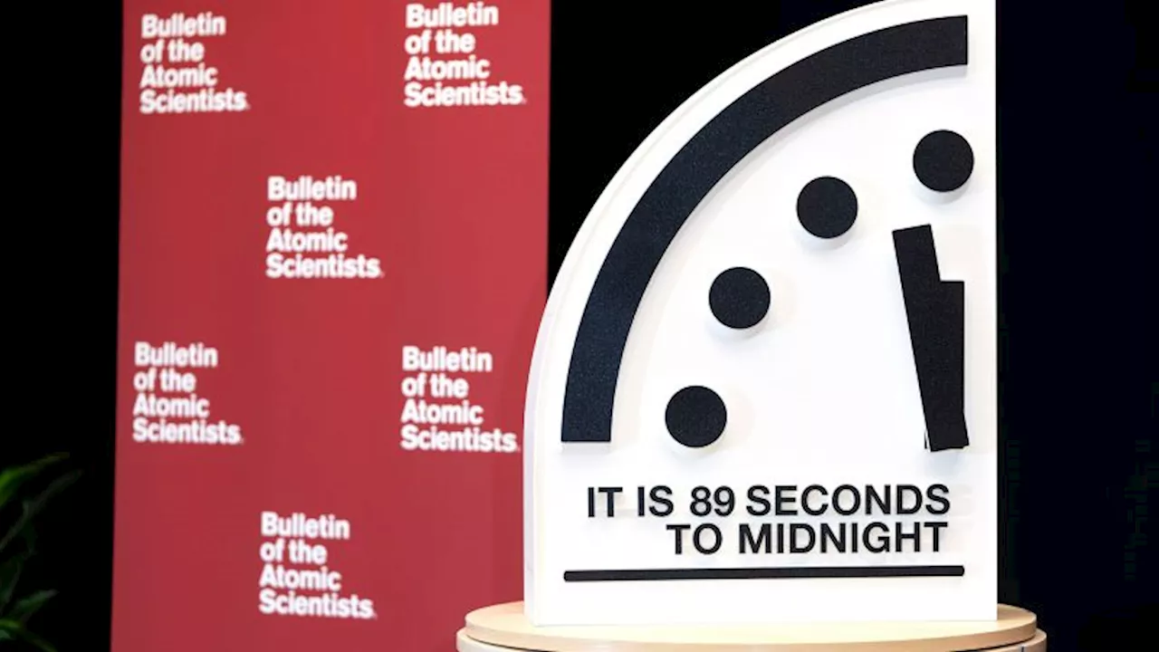 Doomsday Clock Set at 89 Seconds to Midnight, Closest Ever to Global Catastrophe