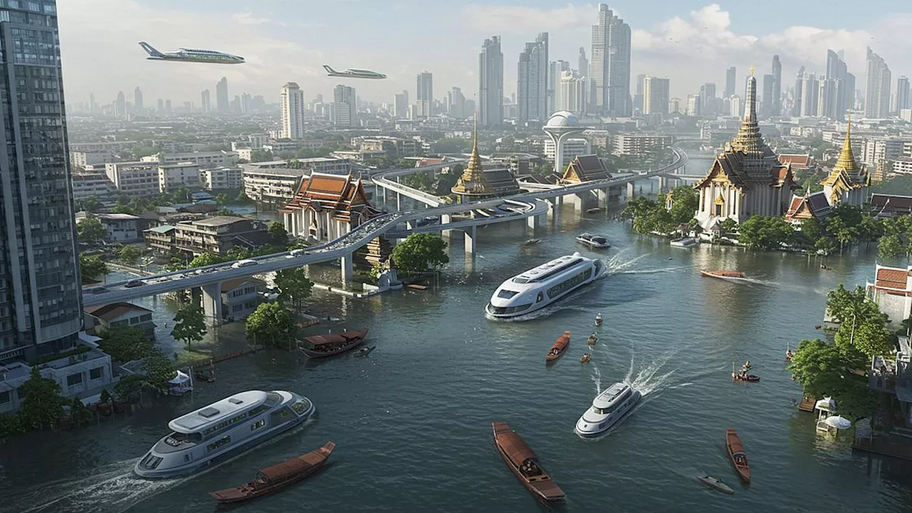 Shocking images reveal the cities that 'will be flooded by global warming by 2100 as sea levels rise...