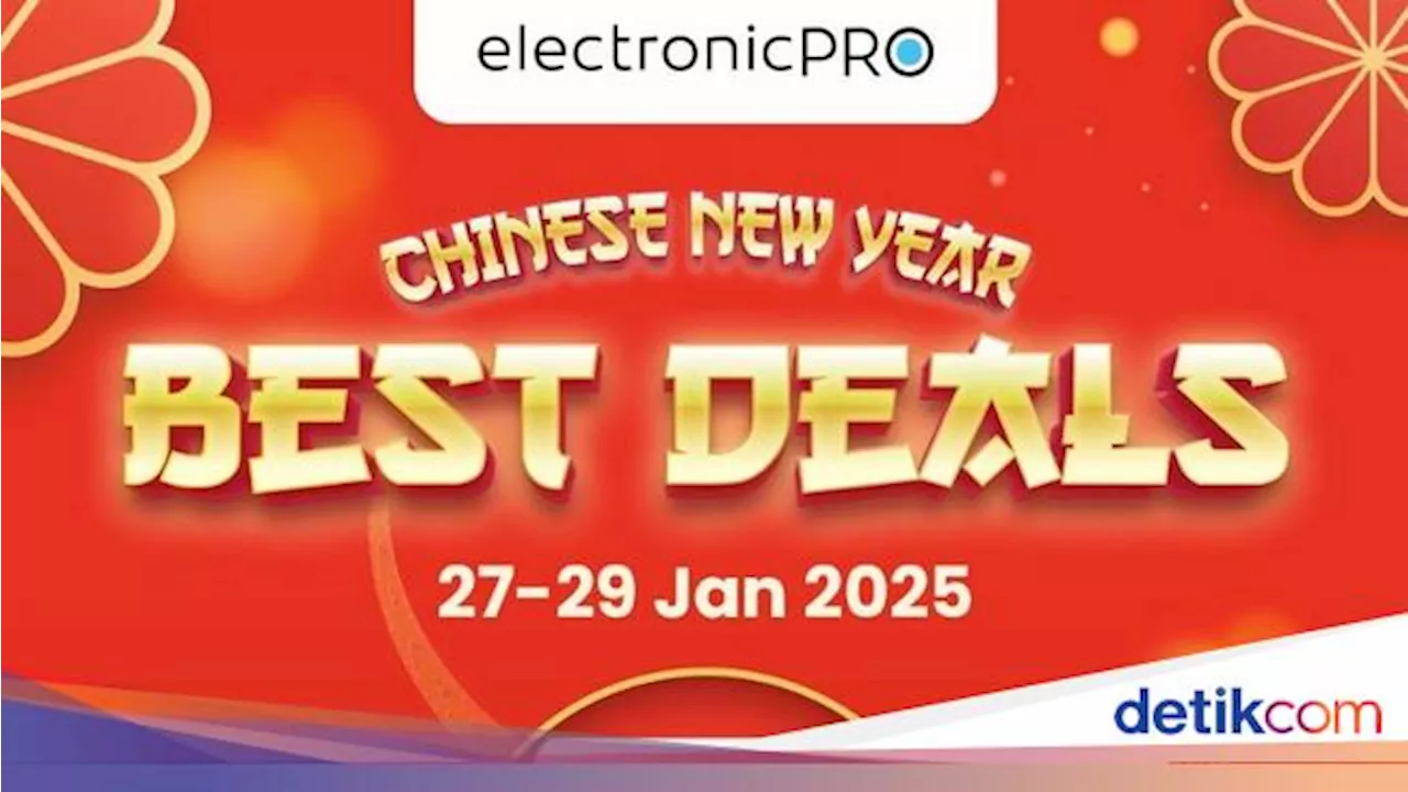 Rayakan Imlek 2576 dengan Promo BEST DEALS di ElectronicPro Transmart!