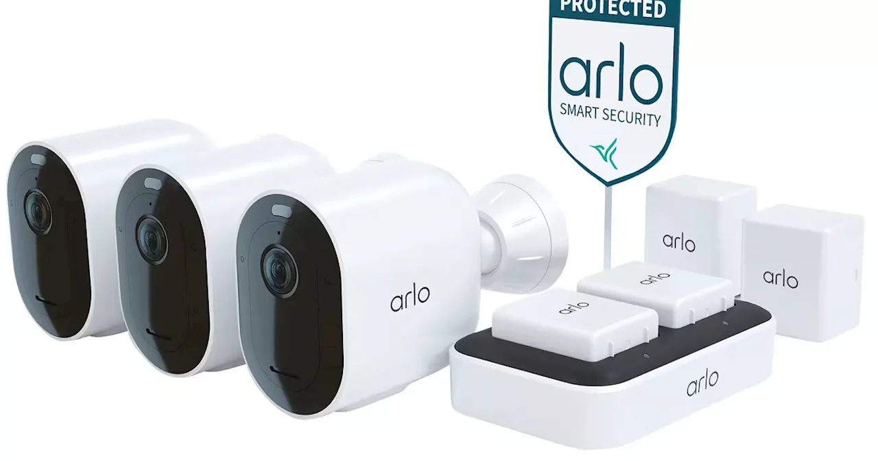 Last day to get this Arlo security camera bundle for $200!