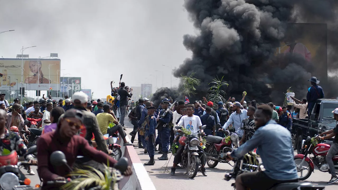 Gewalt in Kinshasa nach Einnahme Goma durch M23