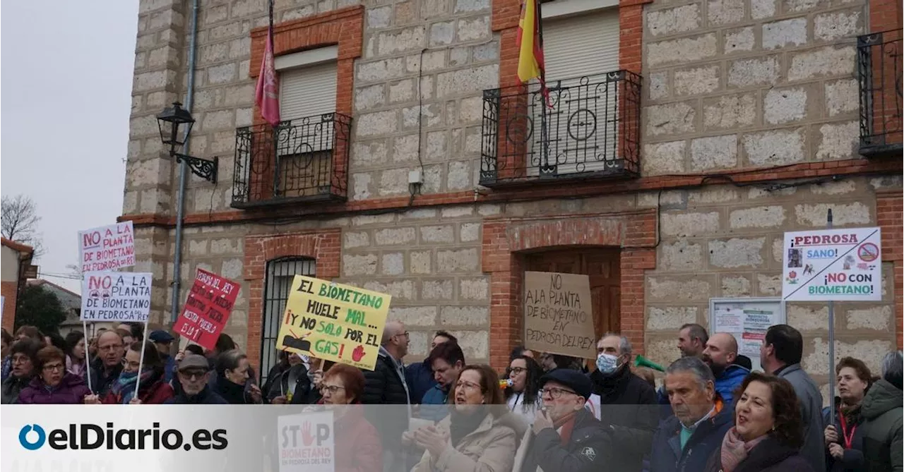 Un pueblo de Valladolid se levanta contra una planta de biogás que quiere instalarse en los terrenos de la familia del alcalde