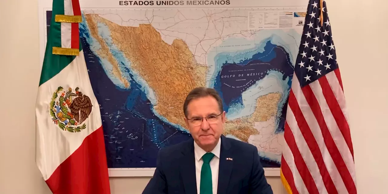 Moctezuma Barragán asegura que Sheinbaum inicia relación con Trump 'con el pie derecho'