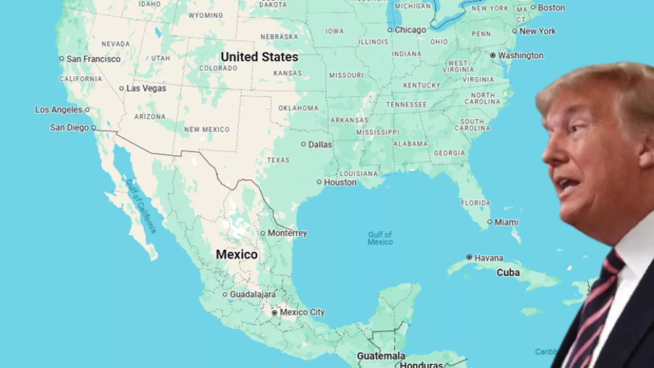 Google renombra el Golfo de México como 'Golfo de América' tras orden de Donald Trump