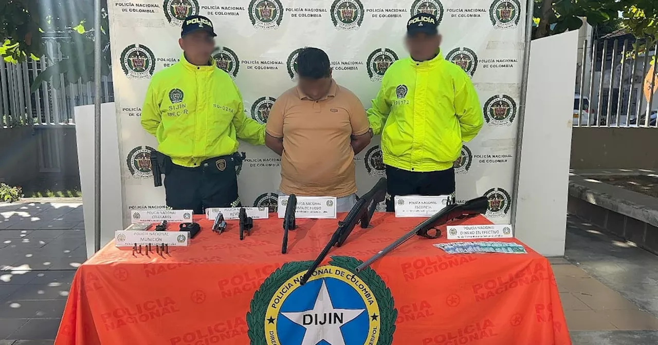 Capturan a principal almacenador de armas para el Clan del Golfo en Cartagena