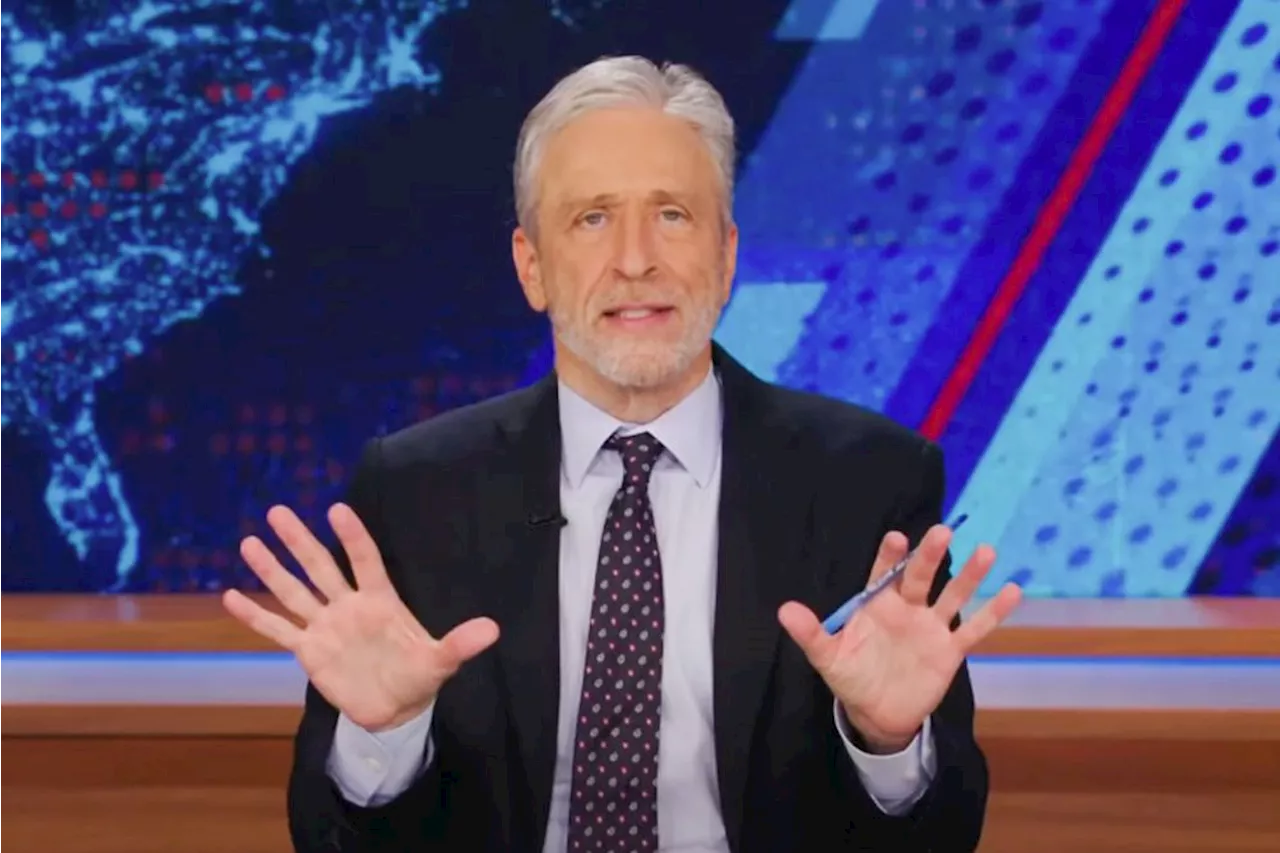 Jon Stewart Slams Trump's 'Chaotic' Inauguration Week, Calls Democrats 'Least Charismatic'