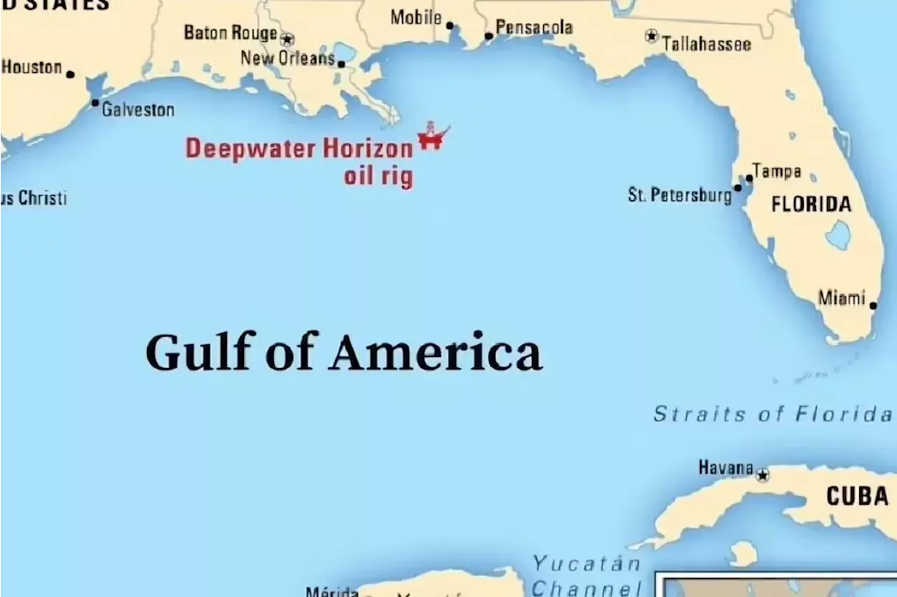 Google Maps cambia el nombre del Golfo de México a Golfo de América