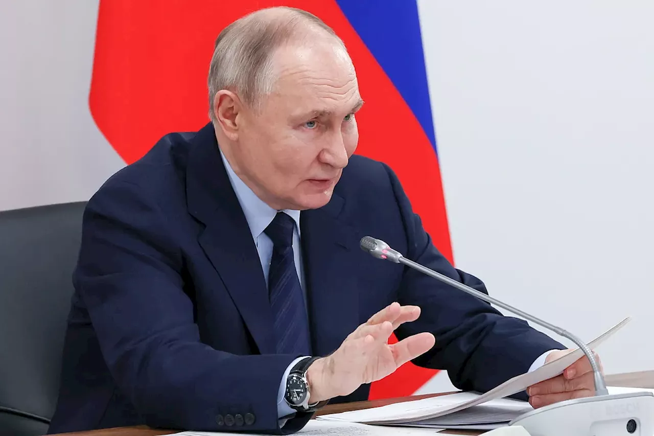 Putin dice que está dispuesto a negociar la paz en Ucrania pero no con Zelenski