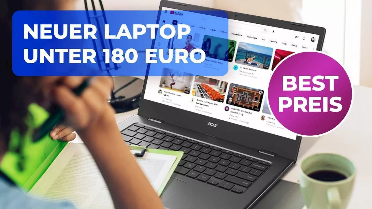 Acer Chromebook 314: Laptop-Schnäppchen für unter 180 Euro bei Amazon