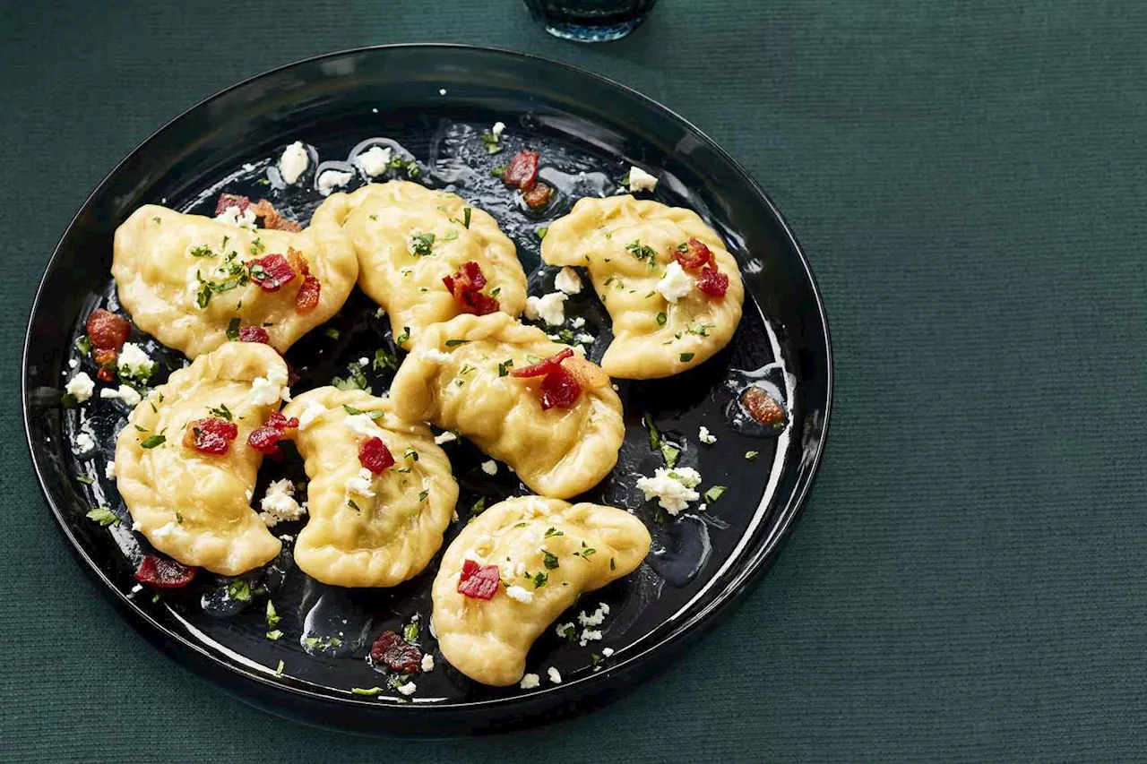 Cabbage and Feta Pierogies: A Taste of the Tatra Mountains