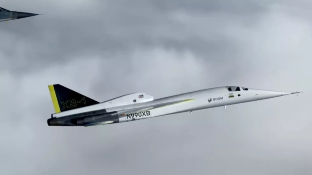 Boom Supersonic's XB-1 Breaks Sound Barrier in Test Flight